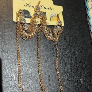 Copper Belly Dance Head Chain